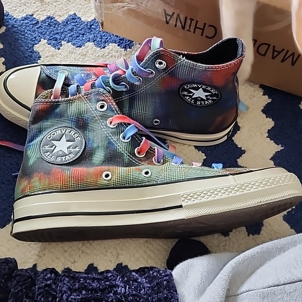 Converse Multicolor High-Top Sneakers - Picture 5 of 5